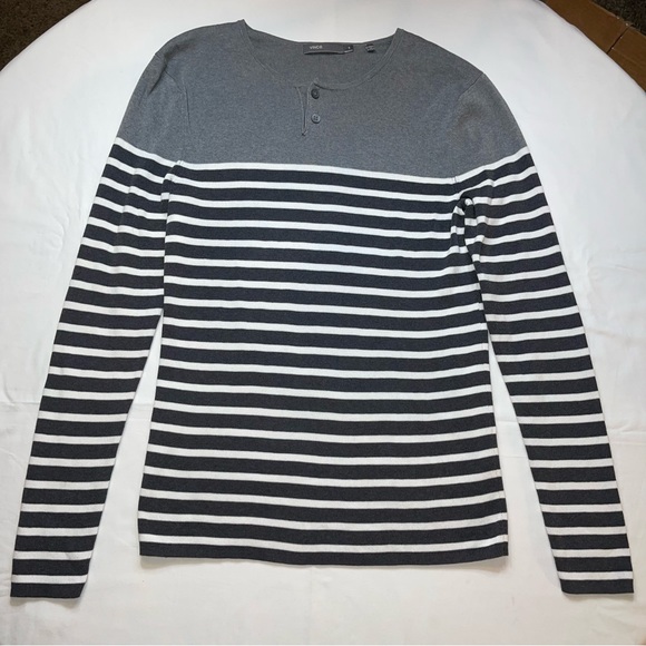 Vince Other - ✨HOST PICK✨Vince. Breton Striped Long Sleeve Henley